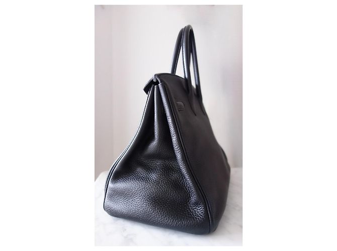 Hermès Birkin 35 Pelle Togo Nera - vista 15