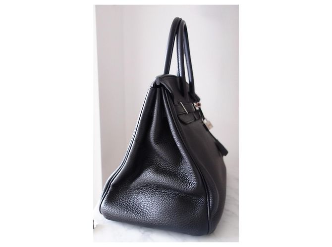 Hermès Birkin 35 Pelle Togo Nera - vista 16