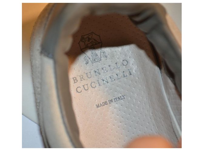 Brunello Cucinelli Wildleder Sneaker Beige - Ansicht 8