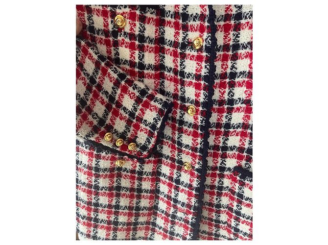 Miu Miu Tweed Check Jacket - view 5