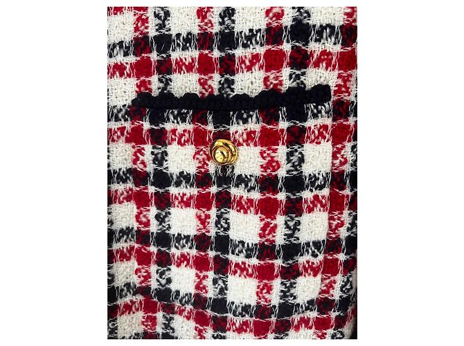 Miu Miu Tweed Check Jacket - view 6