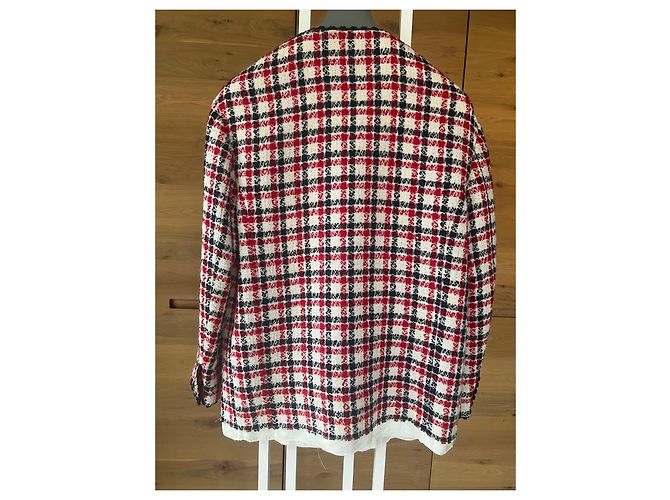 Miu Miu Tweed Check Jacket - view 7