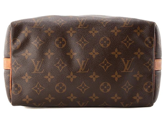 LOUIS VUITTON - Borsa a tracolla Louis Vuitton Speedy 25 in tela monogram recubierta - vista 4