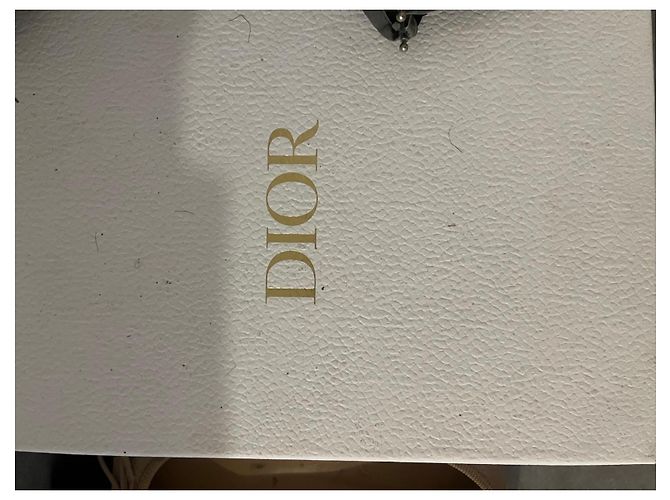 Dior Dway Sandali Bassi in Pelle Rossa - vista 3