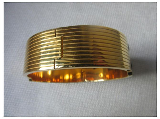 Michaela Frey Pulsera Rígida Esmaltada Bañada en Oro Sun Flower - vista 3