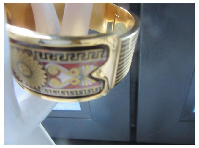 Michaela Frey Pulsera Rígida Esmaltada Bañada en Oro Sun Flower - vista 7