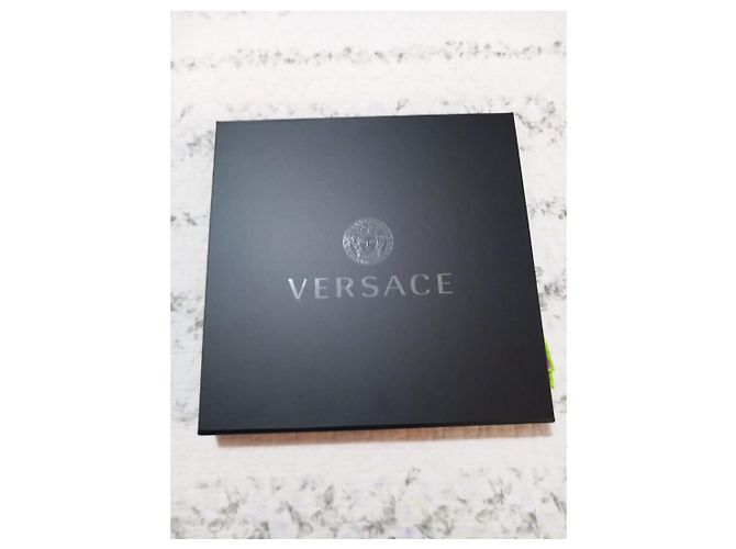 Foulard Versace in seta stampa floreale - vista 8