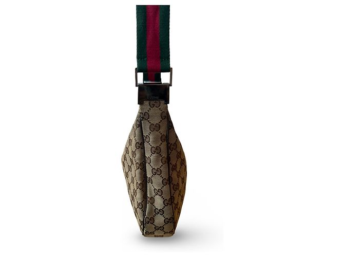 Borsa a tracolla Gucci monogramma GG in tessuto - vista 5