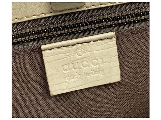 Gucci Supreme Tote Bag GG Monogramm Weiß Beige - Ansicht 6