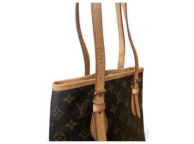 Louis Vuitton Bucket Tasche aus Leder - Ansicht 3