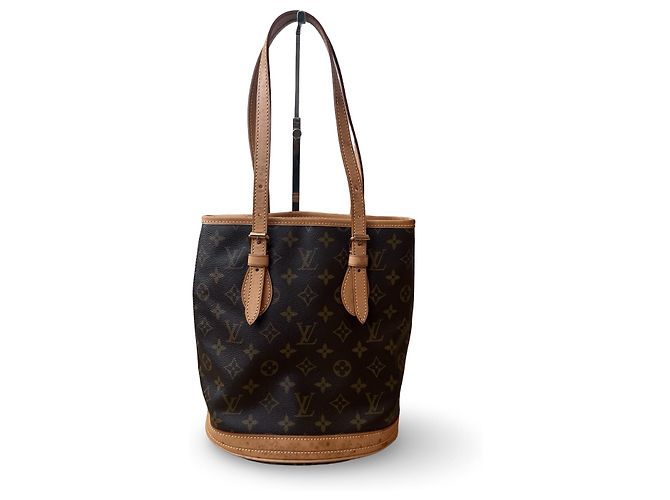 Louis Vuitton Bucket Tasche aus Leder - Ansicht 4