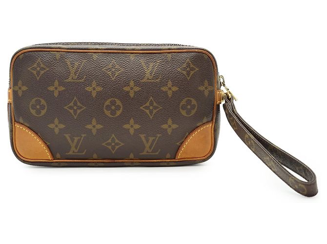 Louis Vuitton Borsa da polso Vintage Monogram Canvas Marly Dragonne PM - vista 2