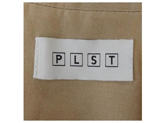 Autre Marque Abrigo PLST Beige M - vista 4