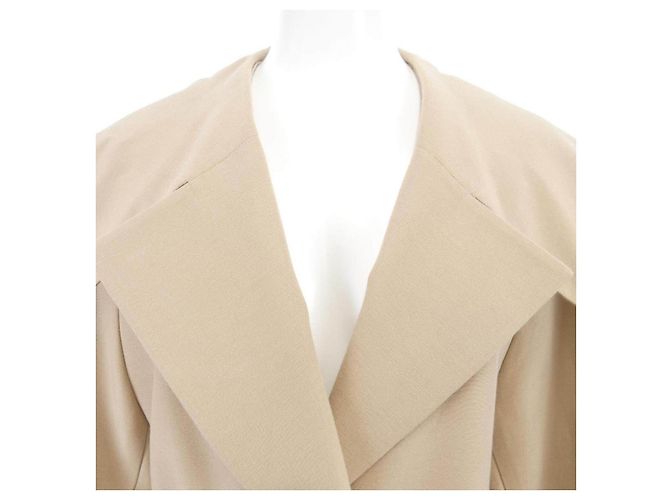 Autre Marque Abrigo PLST Beige M - vista 5