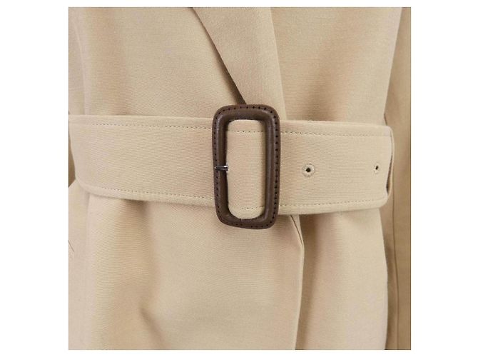 Autre Marque Abrigo PLST Beige M - vista 7