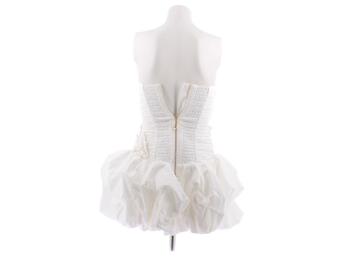 Autre Marque Vestido mini de algodón blanco AJE - vista 2