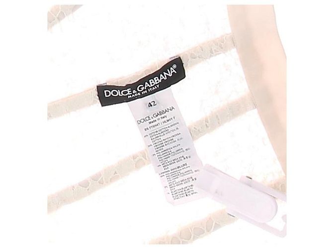 Dolce & Gabbana Corsé de encaje blanco - vista 5