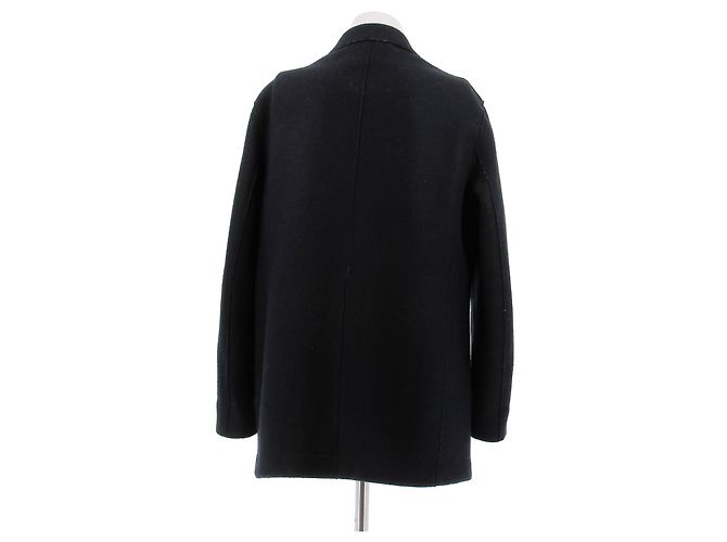 Autre Marque Abrigo de lana azul marino HARRIS WARF - vista 2