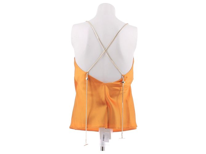 Autre Marque Top DANAME naranja de viscosa talla 36 - vista 2