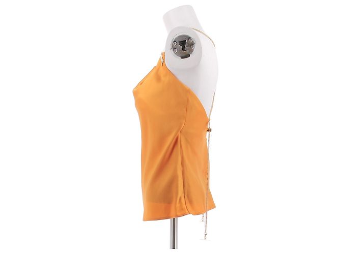 Autre Marque Top DANAME naranja de viscosa talla 36 - vista 4