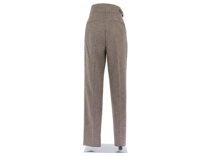 Autre Marque Braune Wollhose - Ansicht 2