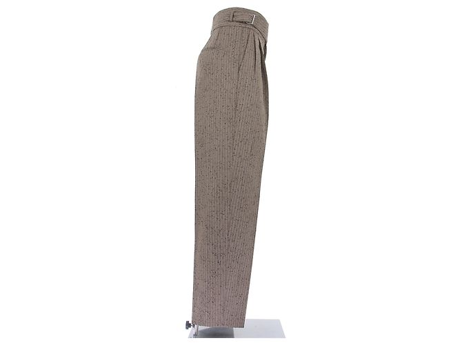 Autre Marque Braune Wollhose - Ansicht 3
