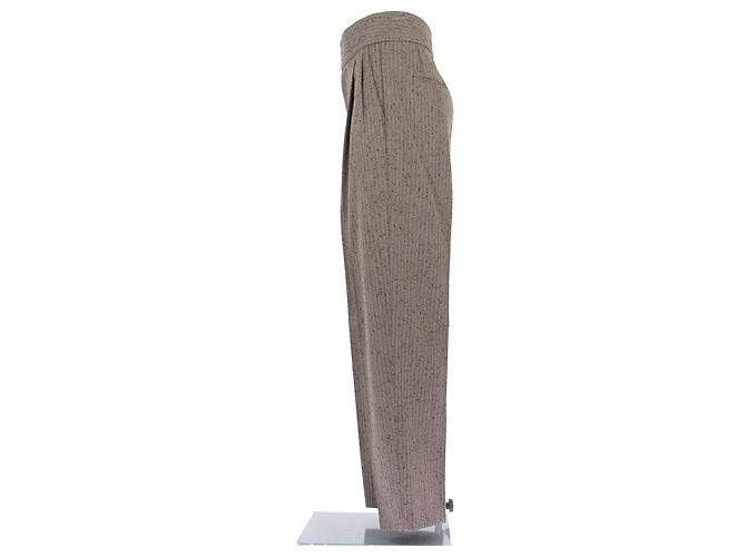 Autre Marque Braune Wollhose - Ansicht 4