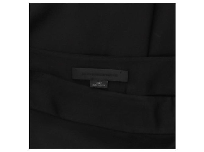 Gonna maxi in seta nera Alexander Wang - vista 5
