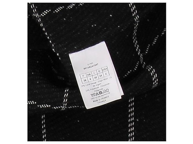 Dior Chaqueta de lana negra - vista 5