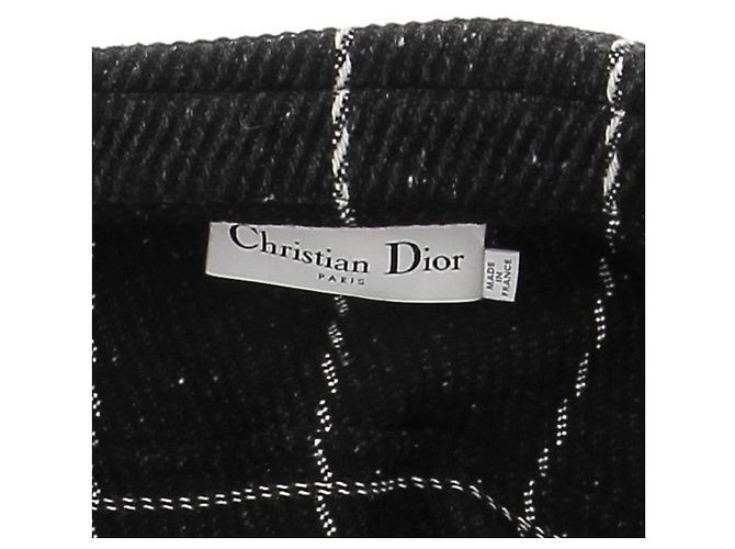 Dior Chaqueta de lana negra - vista 6