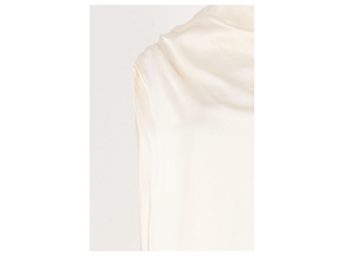 Off White KALLMEYER Maxikleid aus Viscose Weiß - Ansicht 6