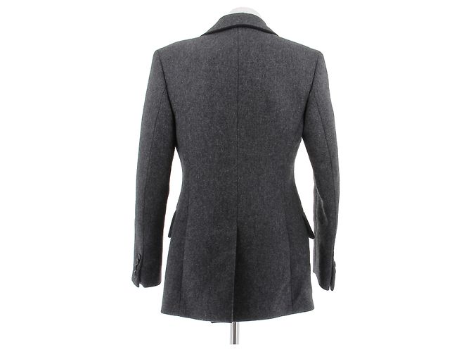 Prada Blazer aus Wolle grau - Ansicht 2