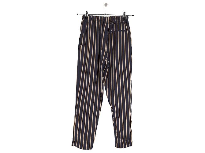 Forte Forte Pantalones rectos azul marino - vista 2