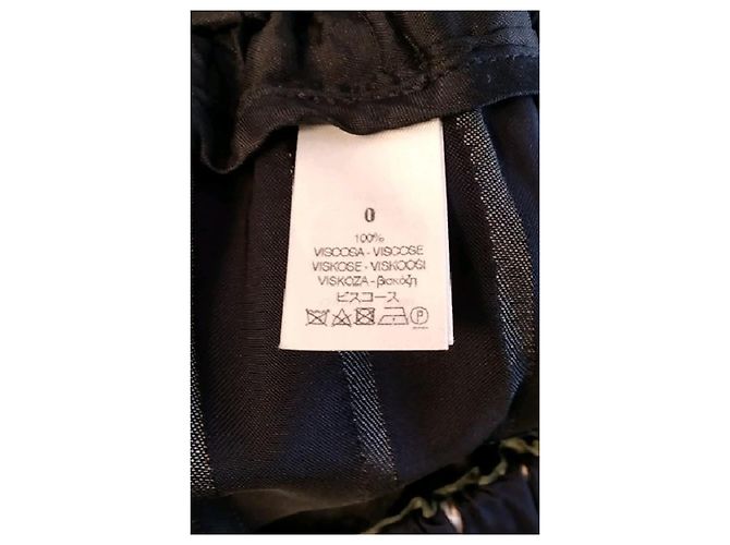 Forte Forte Pantalones rectos azul marino - vista 6