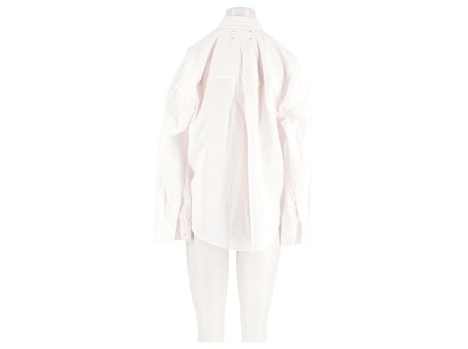 Autre Marque Camisa de algodón blanca - vista 2