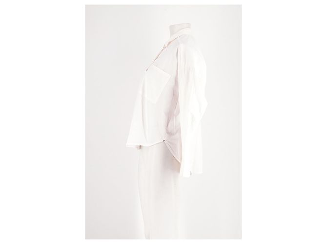 Autre Marque Camisa de algodón blanca - vista 3