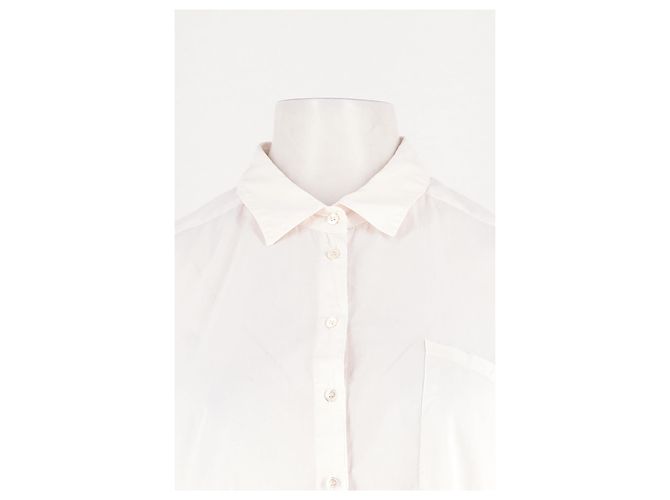 Autre Marque Camisa de algodón blanca - vista 5