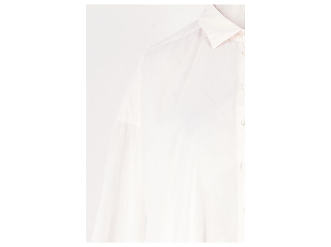 Autre Marque Camisa de algodón blanca - vista 6