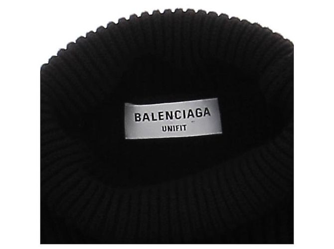 Jersey Balenciaga negro de algodón S - vista 5