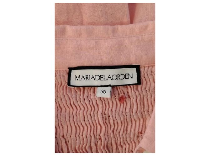 Autre Marque Camisa de algodón rosa - vista 7