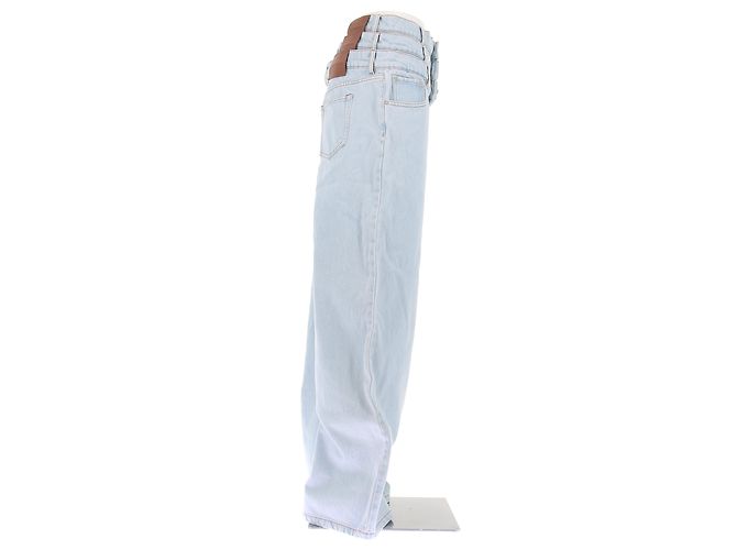 Viktor & Rolf Vaqueros de denim con cintura triple - vista 3