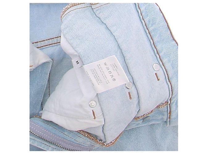 Viktor & Rolf Vaqueros de denim con cintura triple - vista 6