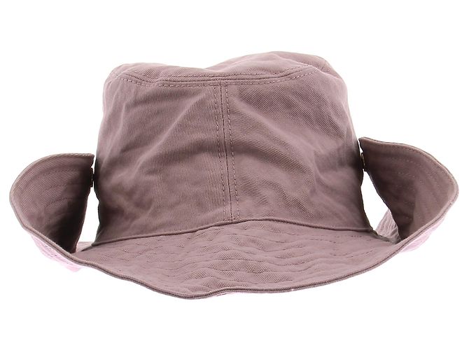 Sombrero Parma Miu Miu Rosa de Algodón - vista 3