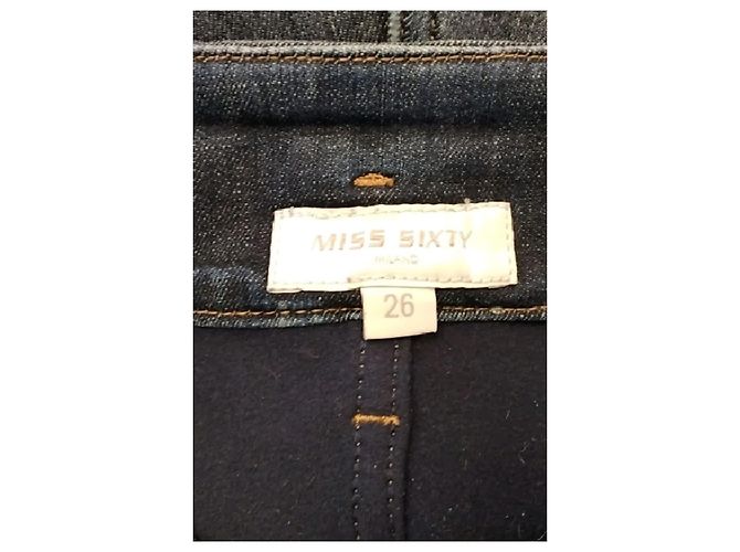 Vaqueros Slim Miss Sixty de Algodón Azul - vista 5