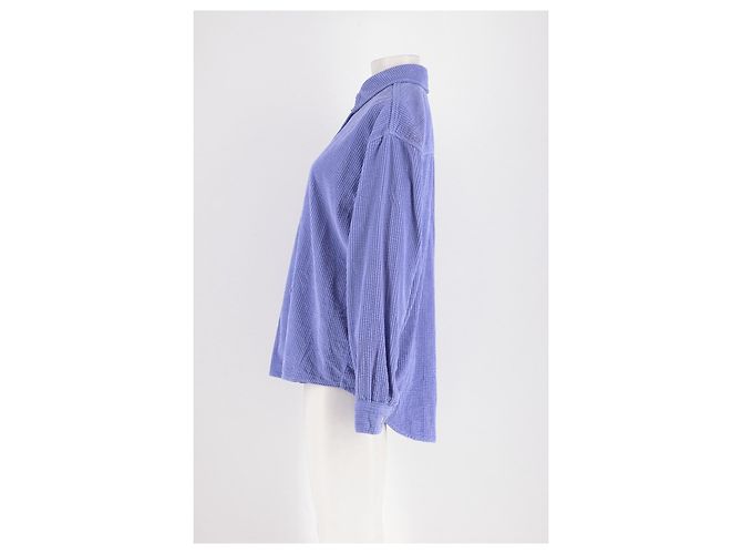 American Vintage Violettes Baumwollhemd - Ansicht 3