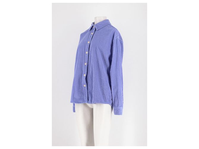 American Vintage Violettes Baumwollhemd - Ansicht 4