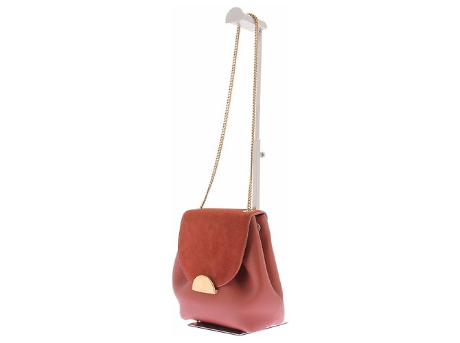 Polène Borsa a tracolla "Numéro Un Mini" terracotta - vista 3