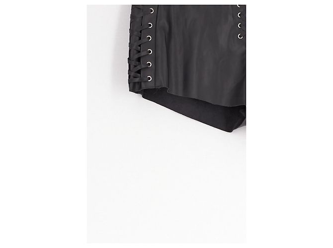 Autre Marque Pantaloncini neri I.AM.GIA con lacci - vista 4