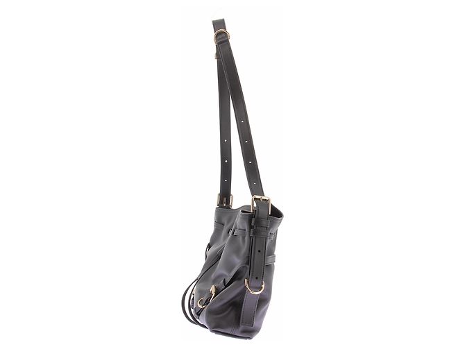 Givenchy Borsa in pelle nera "Voyou" - vista 4