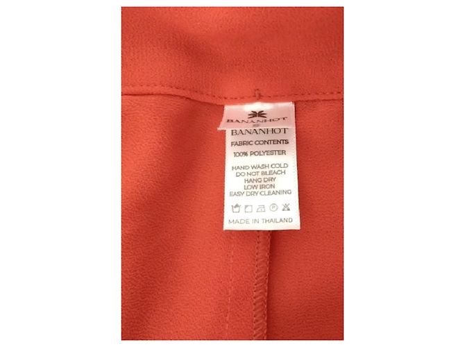 Autre Marque BANANHOT Schlaghose Rot - Ansicht 6